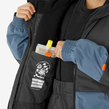 Wedze Kids' 100 Warm Waterproof Ski Jacket