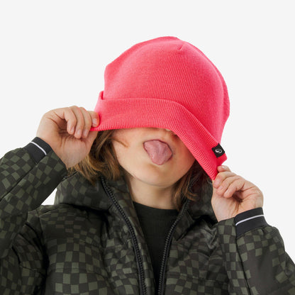 Wedze Kids' Fisherman Knit Beanie