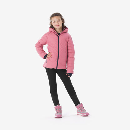 Quechua Kids’ MH500 Hybrid Hiking Puffer Jacket