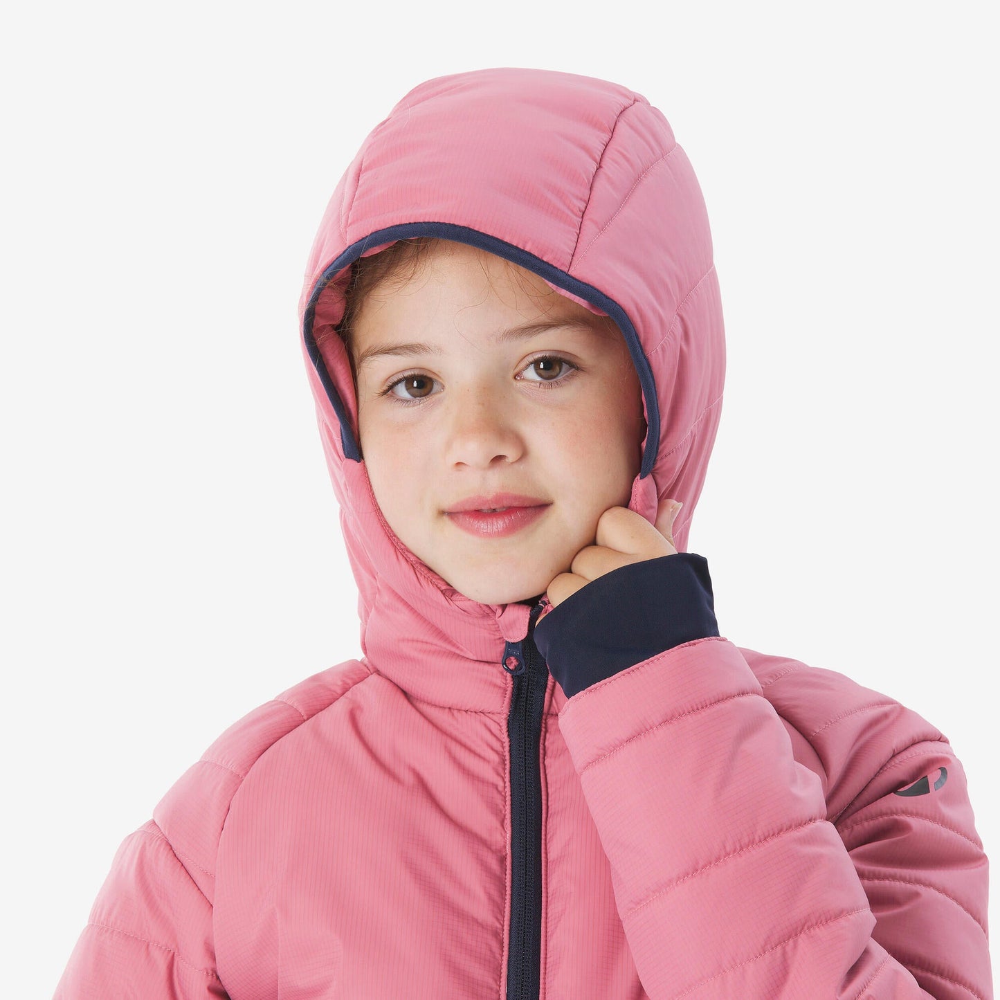 Quechua Kids’ MH500 Hybrid Hiking Puffer Jacket