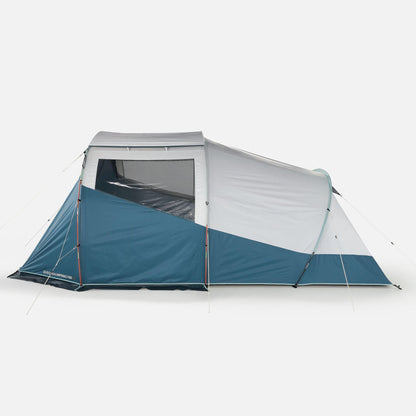 Quechua Arpenaz Fresh & Black Family Camping Tent 4 Person 1 Bedroom