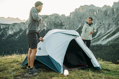 Quechua 2 Second Easy Fresh & Black Waterproof Pop Up Camping Tent 2 Person