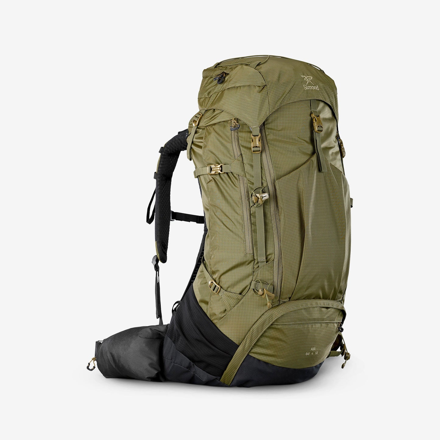 Simond Men's MT500 Air 60 + 10 L Backpacking Pack