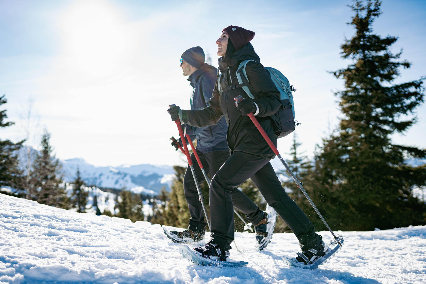 Quechua NH100 Easy Velcro Snowshoes