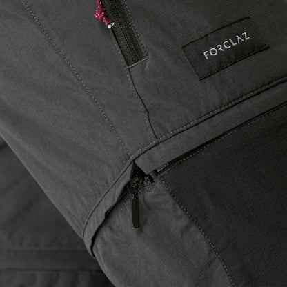 Forclaz Women's MT100 2-in-1 Zip-Off Hiking Pants