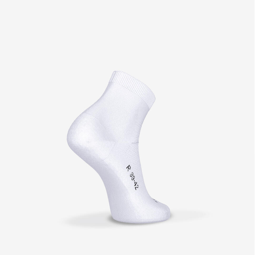 Kiprun Run 500 Thin Breathable Mid Socks 2-Pack