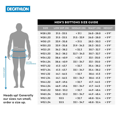 Forclaz Men's MT100 2-in-1 Zip-Off Hiking Pants