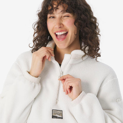 Quechua Women's MH100 Sherpa Fleece Pullover