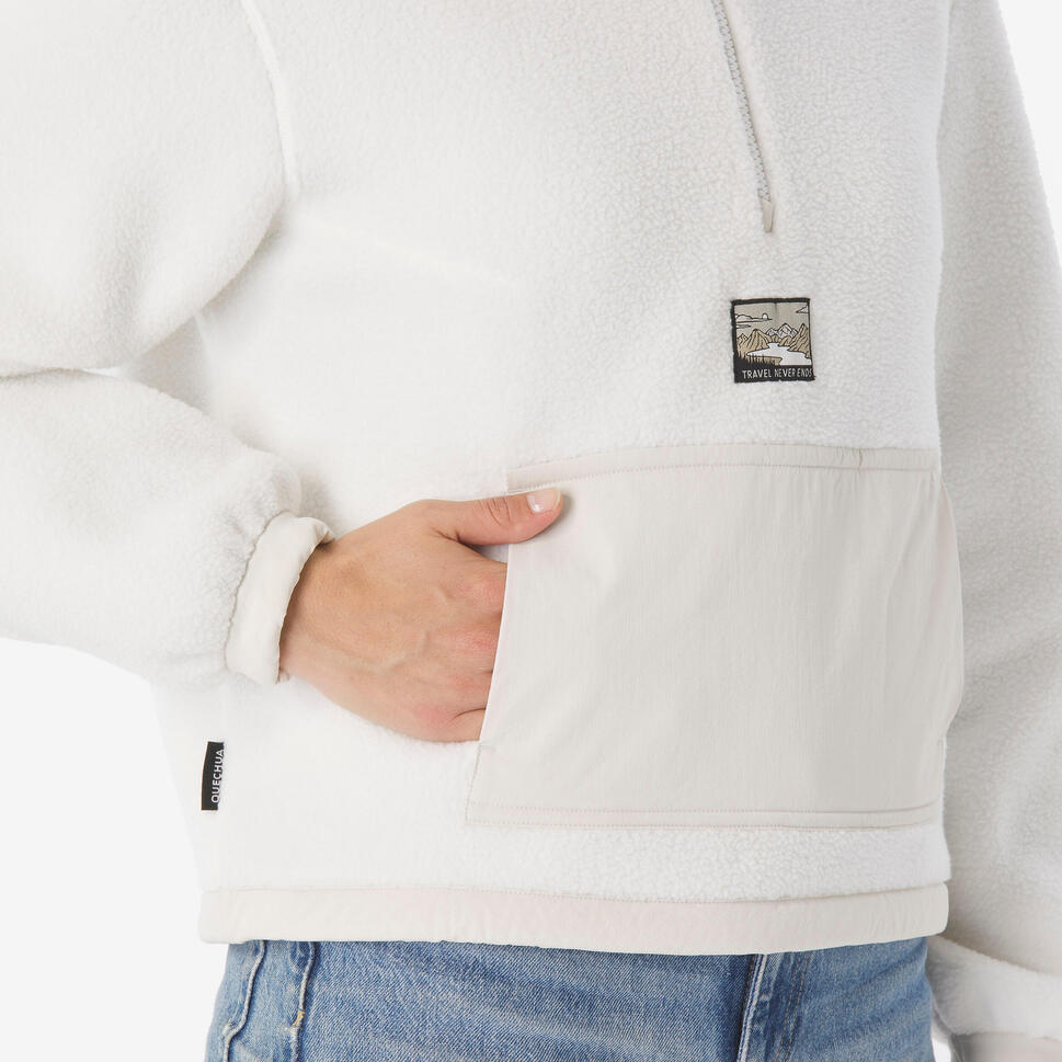 Quechua Women's MH100 Sherpa Fleece Pullover