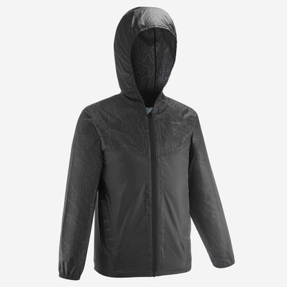 Quechua Kids’ MH150 Waterproof Hiking Jacket – Ages 7–15