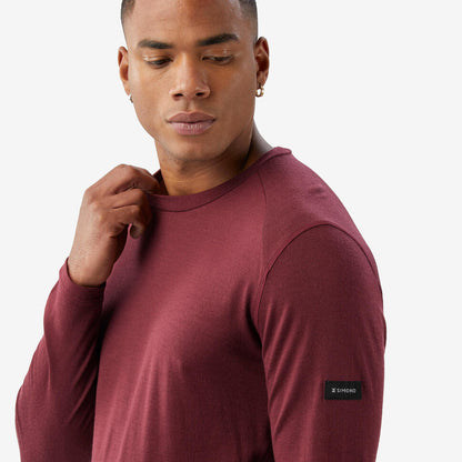 Simond Men's MT500 Long-sleeve 100% Merino Wool T-shirt