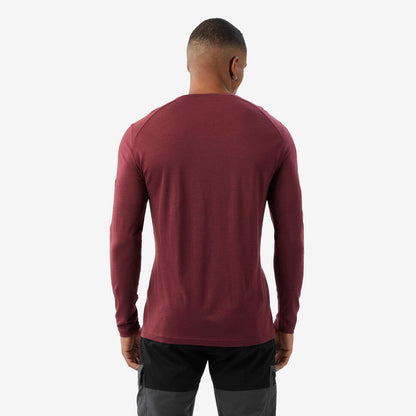 Simond Men's MT500 Long-sleeve 100% Merino Wool T-shirt