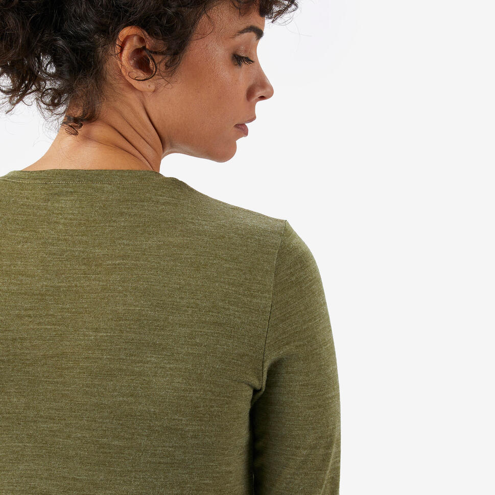 Simond Women's Travel 100 Merino Wool Long-sleeve Shirt