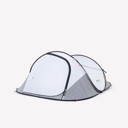 Quechua 2 Second Fresh & Black Waterproof Pop Up Camping Tent 3 Person