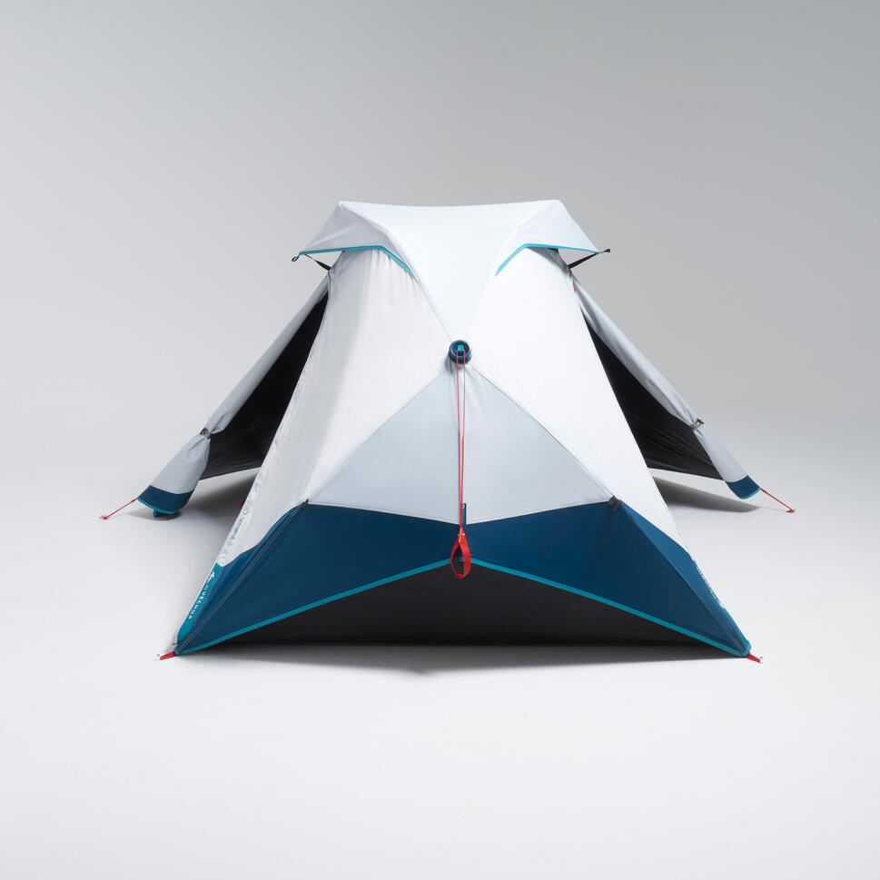 Quechua 2 Second Easy Fresh & Black Waterproof Pop Up Camping Tent - 2 Person