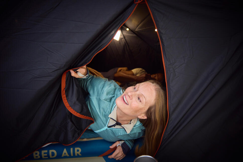 Arpenaz 4.1 Fresh & Black Camping Tent - 4-person