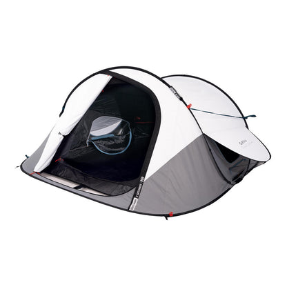 Quechua 2 Second Fresh & Black Waterproof Pop Up Camping Tent 3 Person