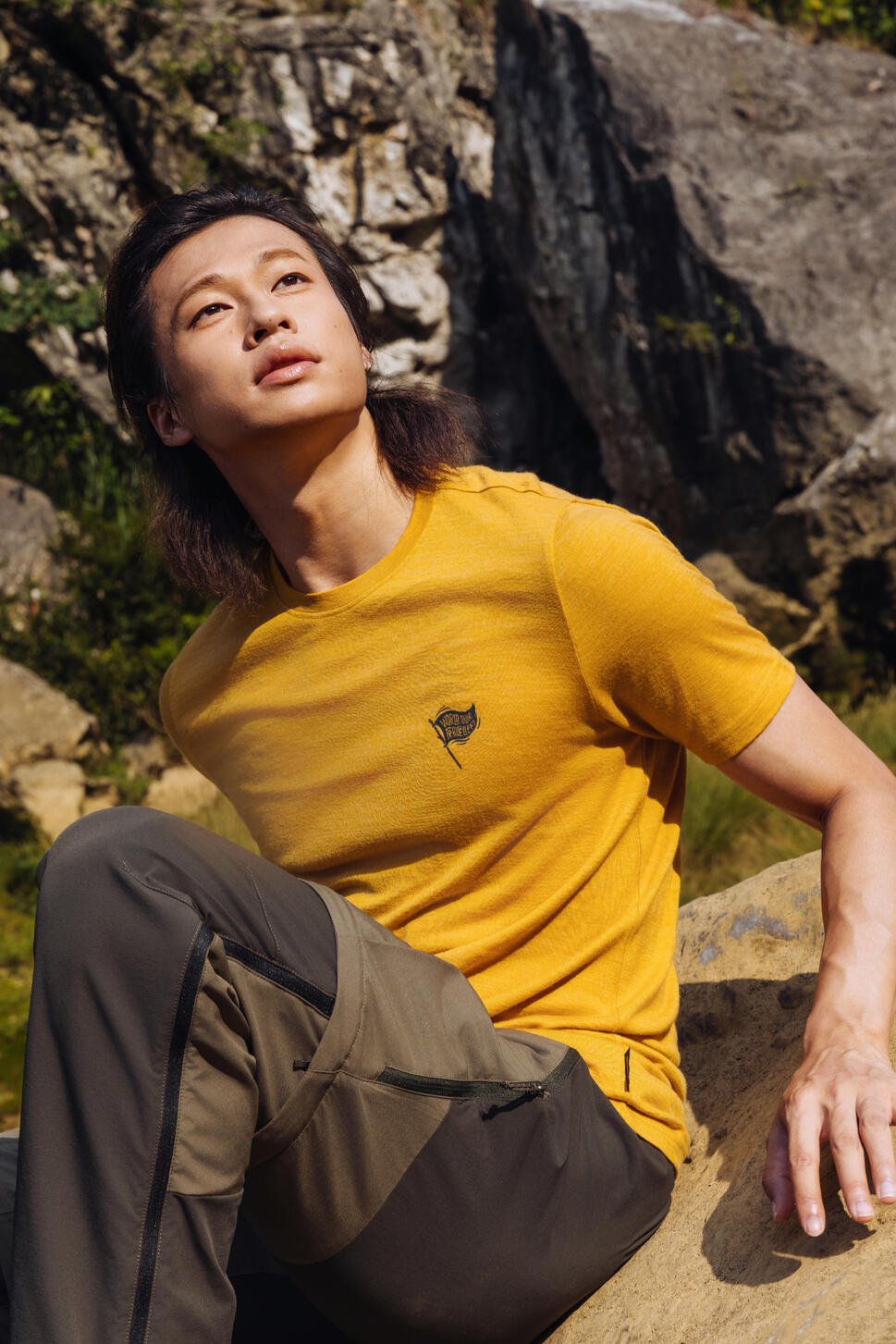 SIMOND Men's Travel 500 Merino Wool T-Shirt